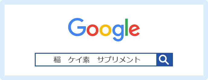 稲　ケイ素　サプリメント